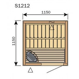 Plan sauna S1212