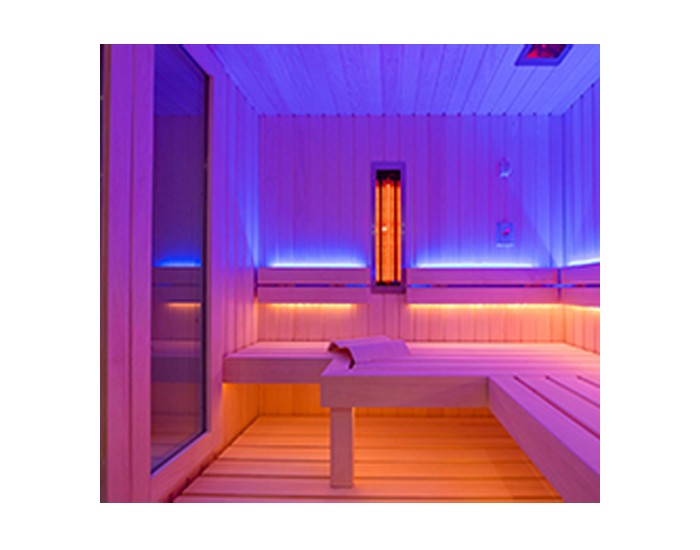 LED couleur sauna