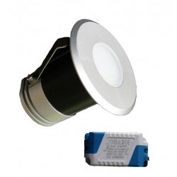 spark Proof silent Spot LED blanc IP65 avec transformateur pour sauna. | Santé Forme