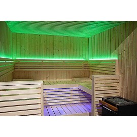 Lumière couleur LED sauna