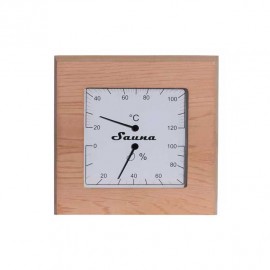 Thermomètre-hygomètre TH50 pour sauna traditionnel Finlandais