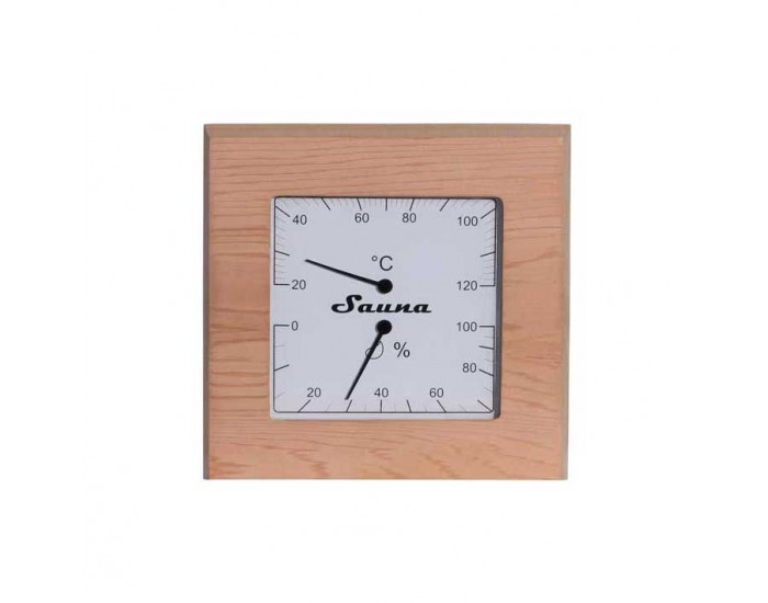 Thermomètre-hygomètre TH50 pour sauna traditionnel Finlandais