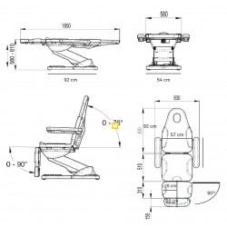 Fauteuil de pédicure FP52