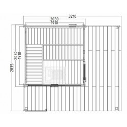 Sauna extérieur Forest Plan