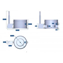 Bain nordique BN8 dimensions