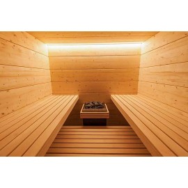 Sauna Olympus intérieur