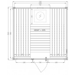 Sauna Olympus plan