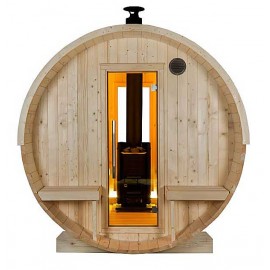 Sauna tonneau extérieur ST4
