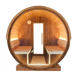 Sauna tonneau ST10 panoramique