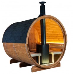 Sauna tonneau ST11 panoramique