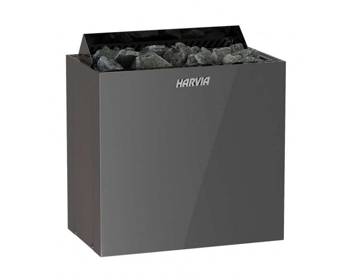 Poêle Qubic noir de Harvia pour sauna Poêle Qubic noir de Harvia pour sauna