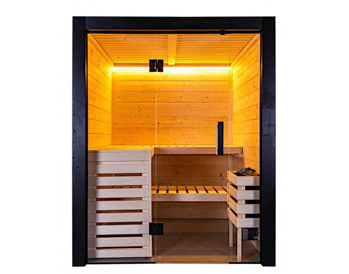 Sauna F1716 vue de face