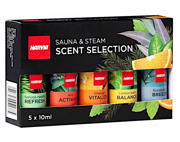Huile sauna