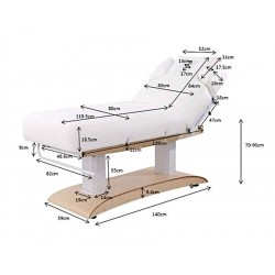Dimensions table de massage TM59