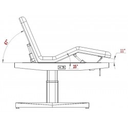 Positions table de massage TM39