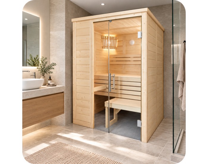 Sauna traditionnel massif A1611
