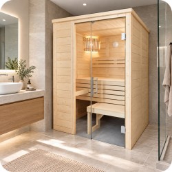 Sauna traditionnel massif A1611