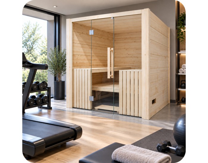 Sauna traditionnel massif Olympus