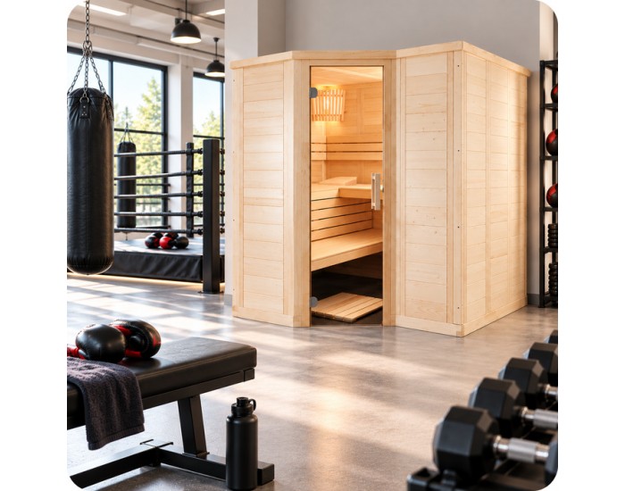 Sauna Finlandais massif P2020