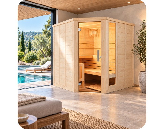 sauna traditionnel massif k2020R
