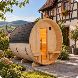Sauna tonneau ST3