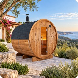 sauna extérieur tonneau ST2