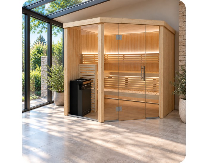 Sauna traditionnel finlandais S2020CV