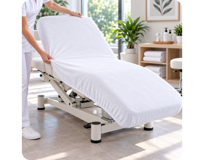 Housse lavable table massage