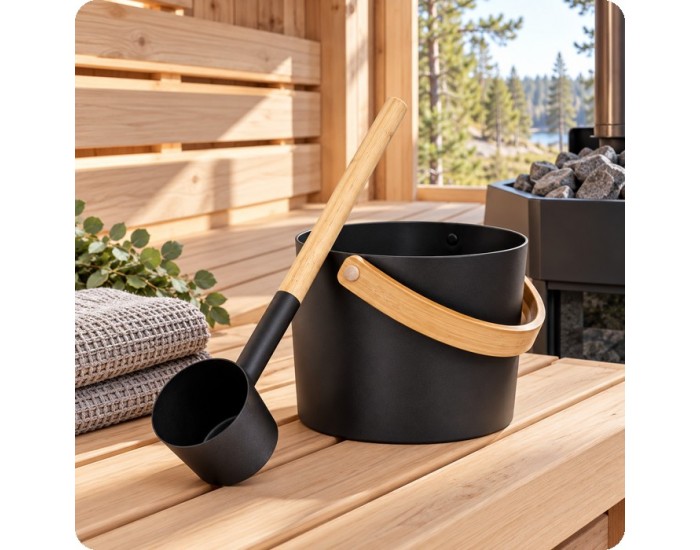 Lot accessoires sauna SE70