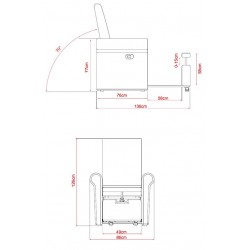 Fauteuil pedicure FP20
