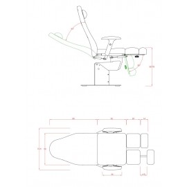 Fauteuil podologie FP32