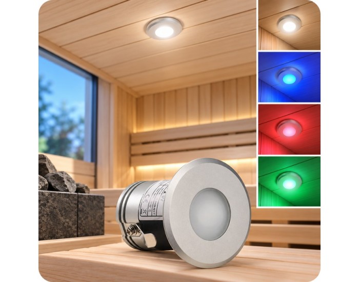 Sport rond RGBW sauna