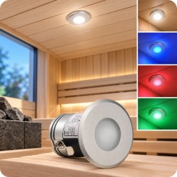 Spot LED RGBW rond
