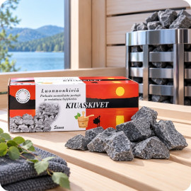 Pierres pour sauna