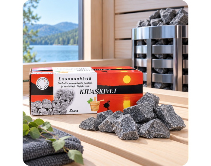 Pierres pour sauna