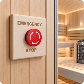 Arret d'urgence sauna AU10