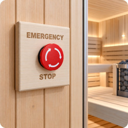 Arret d'urgence sauna AU10