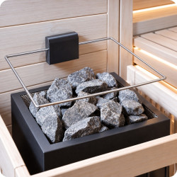 Sécurité poêle sauna
