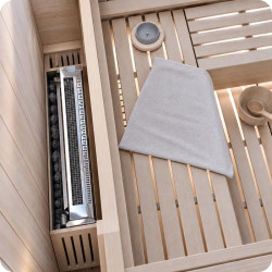 Poêle sauna encastrable