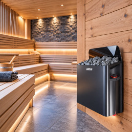 Poêle sauna Harvia Wall Black