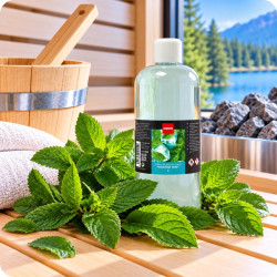 Senteur menthe sauna