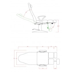 Fauteuil podologie FP31A