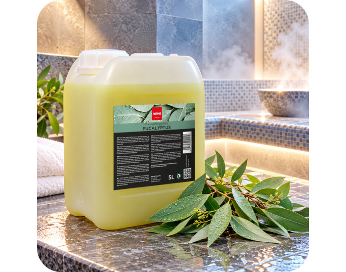 Senteur eucalyptus pour hammam en 5 litres