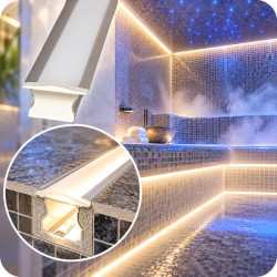 LED RGBW encastrable