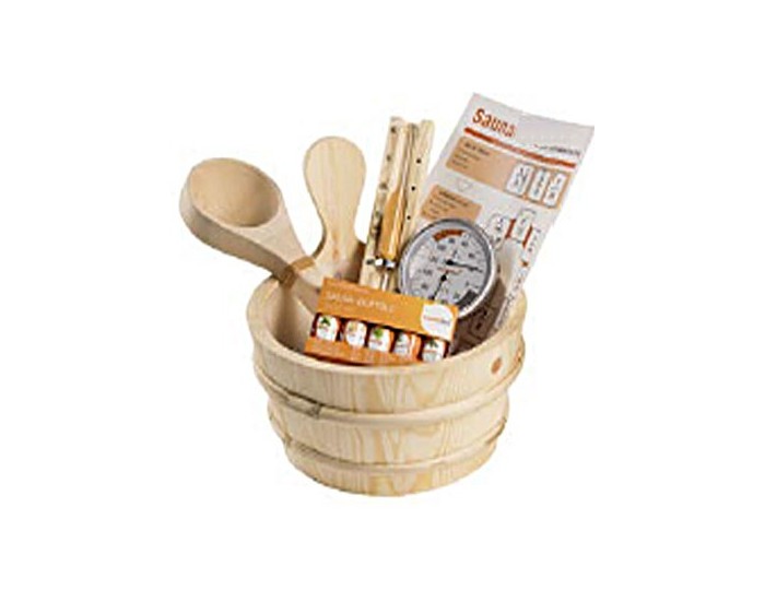 Lot accessoires sauna, kit accessoires sauna