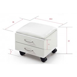 Tabouret manucure pedicure