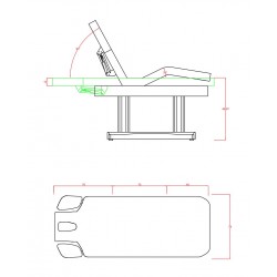 Table massage électrique TM49