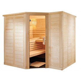 Sauna en bois massif P2020