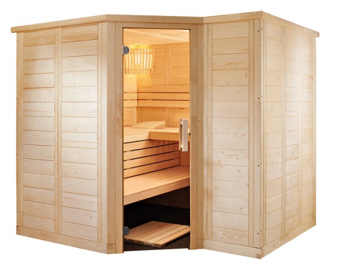 Sauna en bois massif P2020