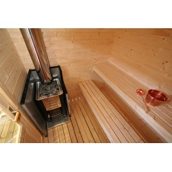 Vue intérieure sauna Kuikka